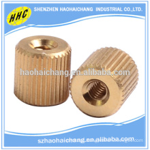 China hardware manufacturer cylindrical hollow brass sleeve bolt